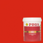 Pintura plástica mate proamat antimoho rojo imperial